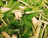 子供大好き☆簡単!混ぜるだけ水菜サラダ☆作り方1写真