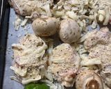鶏モモのパン粉焼き　給食レシピ♪作り方3写真