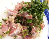 脂のりのり真イワシのタタキ丼作り方3写真