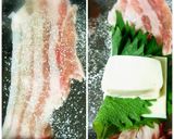 肉巻き豆腐＊シソ&チーズが美味しい♪作り方4写真