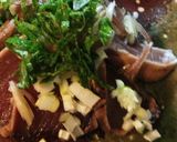 薬味たっぷり カツオのタタキ作り方1写真