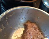 鶏ミンチ団子の中華丼作り方1写真