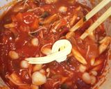 スープをリメイクからのパスタ作り方5写真
