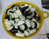 茄子のゆず胡椒炒め作り方1写真