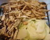 とろろが絡む！牛肉とごぼうのすき煮　作り方2写真