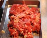 とろろが絡む！牛肉とごぼうのすき煮　作り方1写真