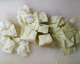 超簡単子供が喜ぶキャベツとポテトの炒め物作り方2写真