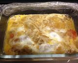 レンジで簡単☆肉じゃが丼〜親子丼風〜作り方3写真