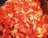 節約！鶏肉と大豆のトマト煮込み作り方4写真