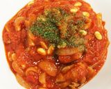 節約！鶏肉と大豆のトマト煮込み作り方7写真