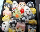 H26年度　運動会お弁当　妖怪ウォッチ版作り方1写真