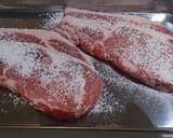 豚ロースの酢ソテー(にんにく酢醤油)作り方1写真