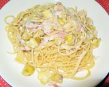 意外な美味しさ♡栗のクリームパスタ♪作り方7写真