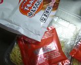 ニラとベーコンをのせた醤油ラーメン作り方1写真