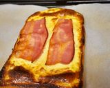 梨トースト、甘じょっぱマヨベーコン。作り方5写真