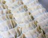 簡単！野菜たっぷり♡我が家の焼き餃子作り方5写真