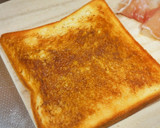 ワインと一緒に食べたい、梨トースト。作り方5写真