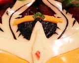 キャラ弁☆仮面ライダーガイム♪カチドキ作り方3写真