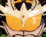 キャラ弁☆仮面ライダーガイム♪カチドキ作り方5写真