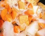 簡単♪厚揚げと大根にんじんいんげんの煮物作り方11写真