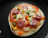 子供が喜ぶ★簡単ピザ風パンケーキ♪作り方4写真