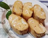 にんじんピューレ入り甘い卵焼き作り方3写真