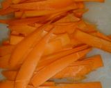 野菜いっぱい彩り焼うどん作り方1写真