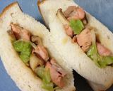 秋鮭のちゃんちゃん焼きポケットサンド作り方8写真