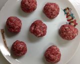 アルザス風パスタのミートボールソース掛け作り方10写真