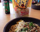 蓮根の歯ざわりがたまらない、塩昆布パスタ作り方8写真