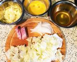 白菜消費に☆チーズ入り白菜の卵とじ作り方1写真