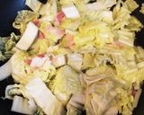 白菜消費に☆チーズ入り白菜の卵とじ作り方3写真