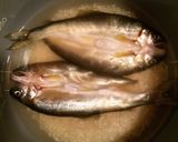 炊飯器と一夜干しdeずぼら鮎めし作り方2写真