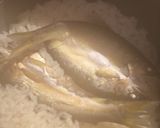 炊飯器と一夜干しdeずぼら鮎めし作り方3写真