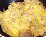 白菜消費に☆チーズ入り白菜の卵とじ作り方6写真