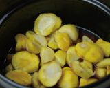 土鍋で炊飯・もち米☆栗おこわ作り方5写真