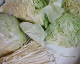 意外な組み合わせ？「牛肉&鶏だんご鍋」作り方4写真