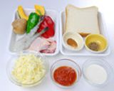トマトクリームチーズフォンデュ作り方1写真