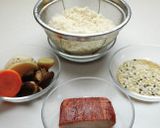 直火炊き・健康レシピ☆雑穀入り中華おこわ作り方1写真