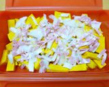 お弁当にも。レンジで５分！かぼちゃサラダ作り方2写真