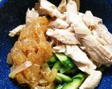鶏とくらげの中華サラダ作り方4写真