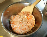 簡単☆蓮根の鶏バーグ☆作り方1写真