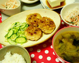 簡単☆蓮根の鶏バーグ☆作り方4写真