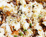 シソの穂さんまの蒲焼混ぜ混ぜご飯作り方4写真