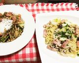 きのこのクリームパスタときのこサラダ作り方6写真