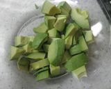 アボガドと夏野菜のサラダ作り方1写真