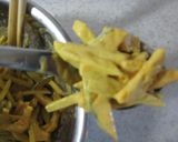 南瓜とじゃがいものかき揚げカレー風味作り方5写真