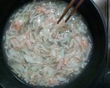 ふわり＊とろり…緑の野菜に淡雪あんかけ作り方4写真