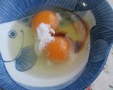 ☆ママと息子の朝食☆玉子サンド作り方1写真