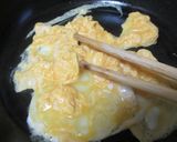 ☆ママと息子の朝食☆玉子サンド作り方2写真